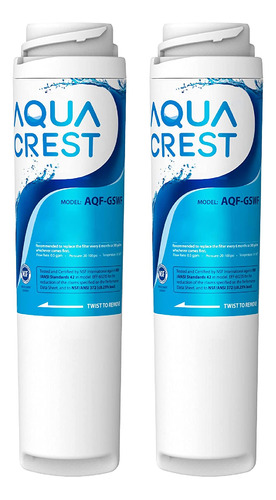 Aquacrest Gswf Filtro De Agua Para Refrigerador  Compatible 