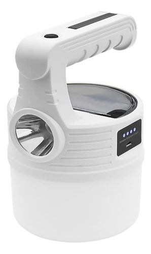 Lámpara Led Solar De Mano Para Acampar Multiusos