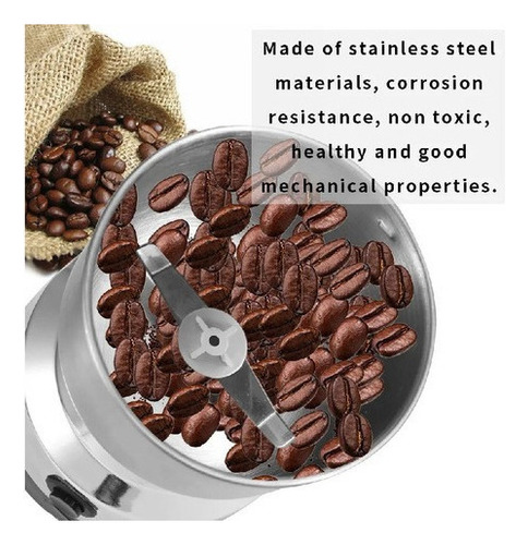 Molinillo Eléctrico De Grano De Café De Especias De Cocina