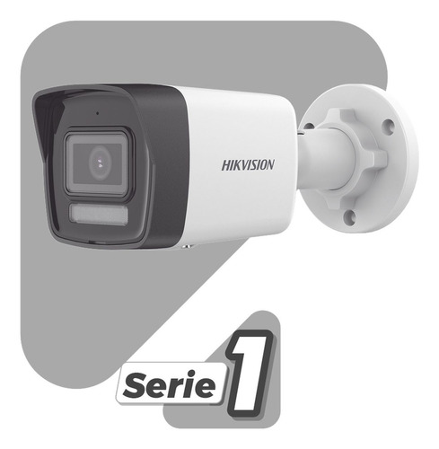 Camara Bala Ip 2mp / Lente 2.8 Mm / Dual Light / Micrófono Integrado / Acusense / Exterior / H.265 / Poe / Onvif / Micro Sd / Ds-2cd1023g2-liu(f)