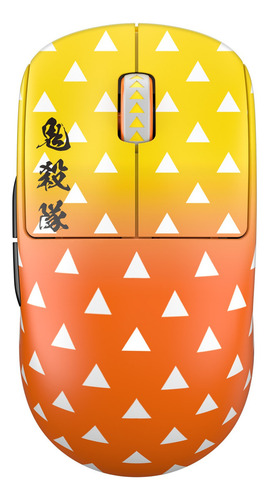 Mouse Gamer Pulsar X2v2 Mini Demon Slayer Zenitsu 51g Size 1 Cor Amarelo