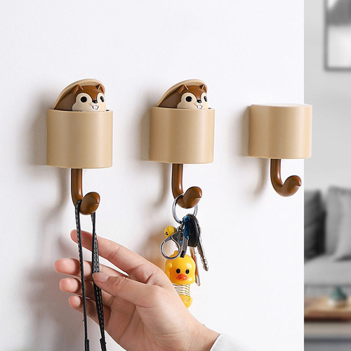Colgador De Llaves Y Accesorios Con Forma De Ardilla