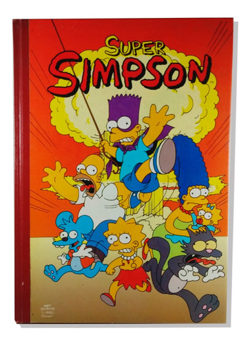 Super Simpson. Matt Groening. Tapa Dura Para Coleccionistas 