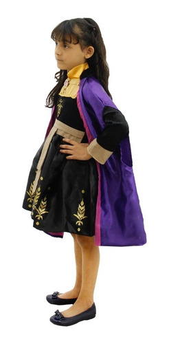 Imagen 6 de 7 de Disfraz Princesa Ana Frozen 2 Disney Deluxe Niña