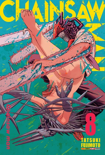 Chainsaw Man - 08, de Fujimoto, Tatsuki. Editora Panini Brasil LTDA, capa mole em português, 2022