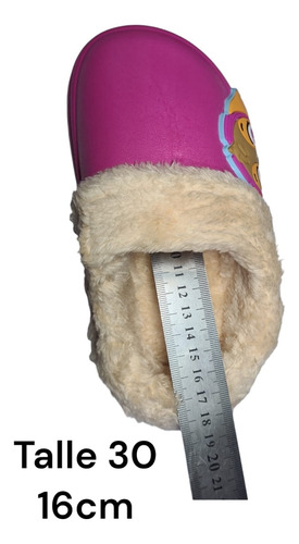 Pantufla Gomon De Peluche Con Diseño