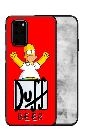 Funda Para Samsung S20/s20lite/s20ultra Homeeero Siimpson Samsung S20 Plus Homero Duf