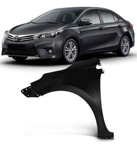 Guardabarro Izquierdo Para Toyota Corolla 2014-2017