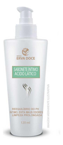 Sabonete Intimo De Acido Latico 120ml