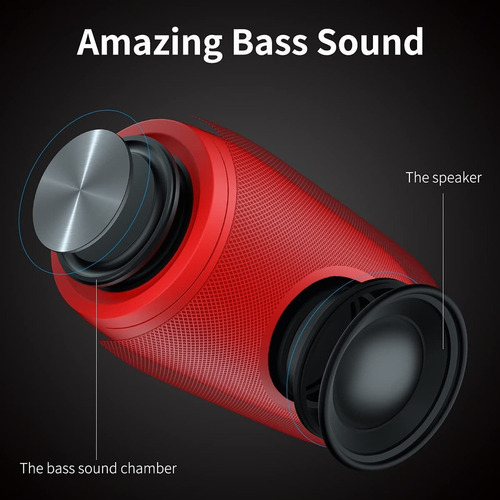 1 S32altavoz Bocina Bluetooth Portátil En Doble