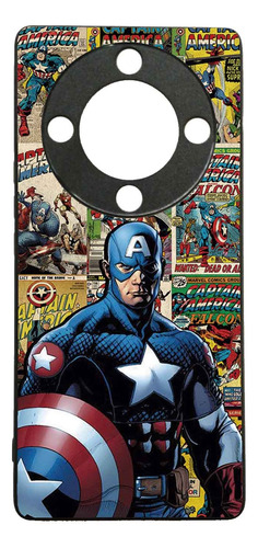 Funda Case Para Honor Magic 5 Lite Capitan America