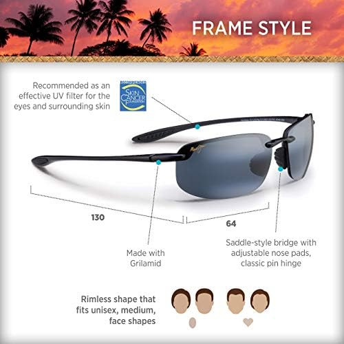 Lentes De Sol Polarizados Maui Jim Hookipa Para Hombre