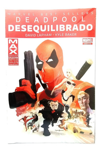 Best Sellers Deadpool Desequilibrado (2015 Televisa)