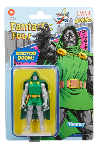 Marvel Legends Retro: Los 4 Fantasticos - Doctor Doom * (Usado)