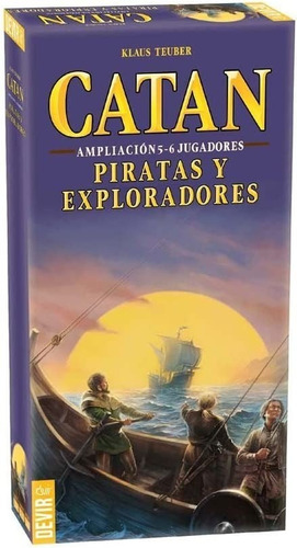 Juego De Mesa Catan Piratas Y Exploradores Amp 5-6 Jugadores