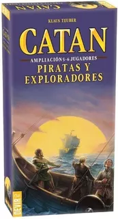 Juego De Mesa Catan Piratas Y Exploradores Amp 5-6 Jugadores