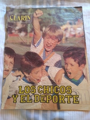 Revista Clarín Osvaldo Pugliese 7 5 1989 Estado Regular