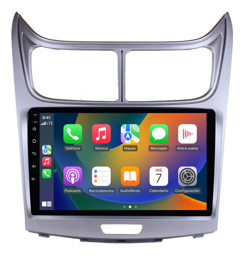 Radio Android Chevrolet Sail 8 Nucleos Qled Carplay Andauto