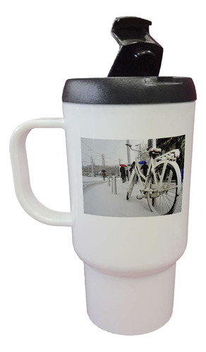 Jarro Termico Bicicleta Transporte Invierno Winter Ice P5