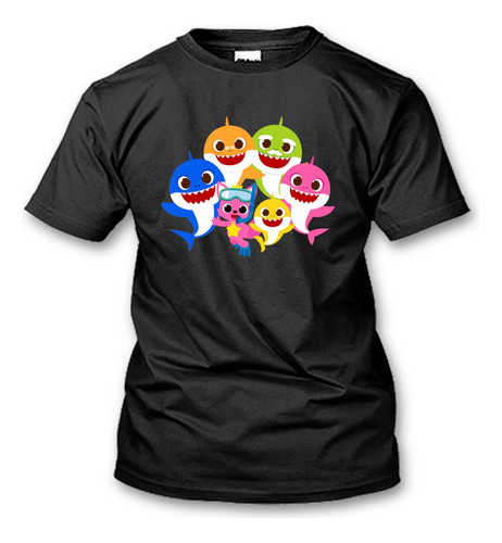 Playera Baby Shark Amigos Todas Las Tallas