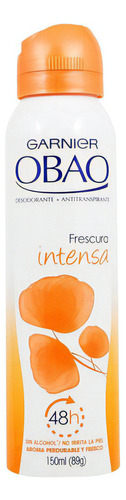 Desodorante Aerosol Obao Frescura Intensa 150 Ml