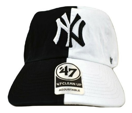 Gorra Blanco Y Negro De Beisbol Yankees De New York Mlb