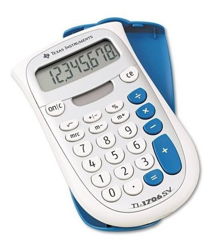 Calculadora De Bolsillo Ti-1706sv De Texas Instruments.