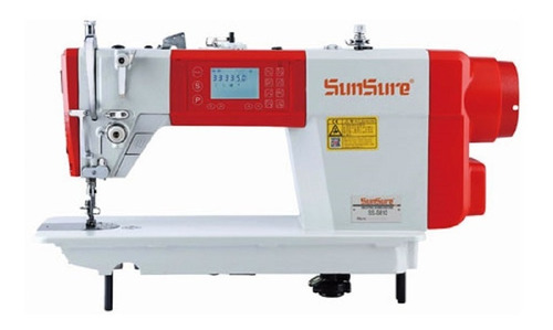 Maquina De Coser Sunsure Recta Automatica Tanque Programable