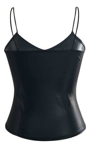 Camisoles De Piel Delgada Con Cuello En V Para Mujer, Club N
