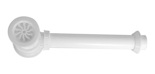 Fleximatic 2251 Cespol Rígido Rejilla S/cubierta Y Bote Gde Color Blanco