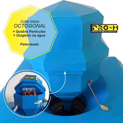 Aerador Chafariz Para Piscicultura 1/4 Cv-para 300 Mts²