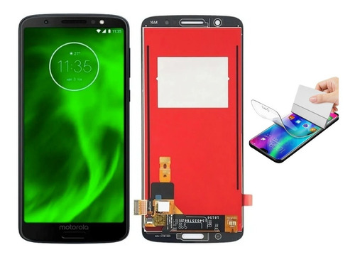 Pantalla Completa Compatible Moto G6 Plus + Mica Hidrogel