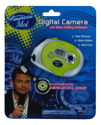 Mini Camara Digital Blue American Idol