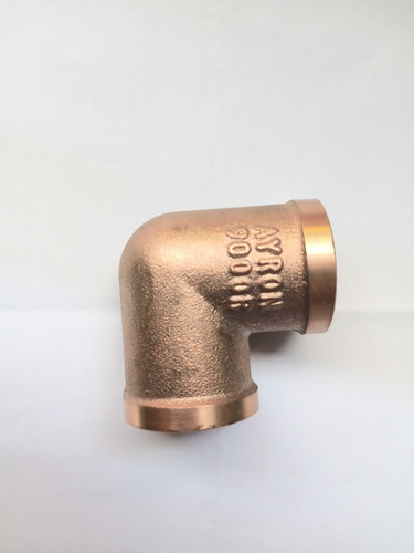 Codo De Bronce Pesado 1/2