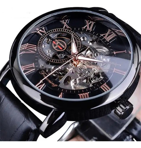 Reloj Mecánico Forsining 99a De Acero Inoxidable Para Hombre