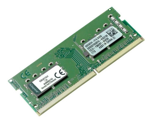 Memoria Ram Kingston Ddr4 Sodimm 4gb 2400mhz