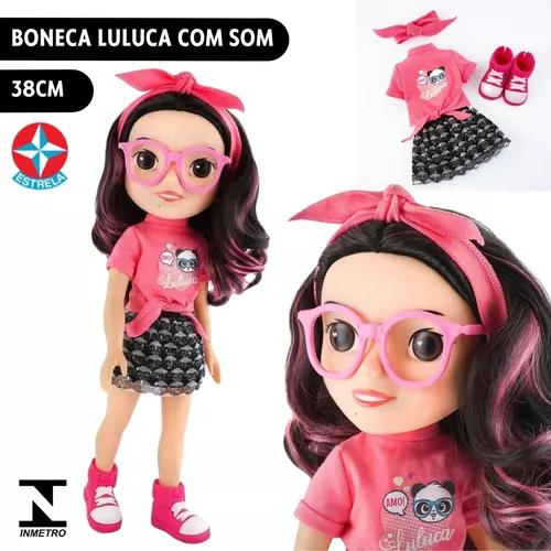 Boneca Estrela Luluca Com Som