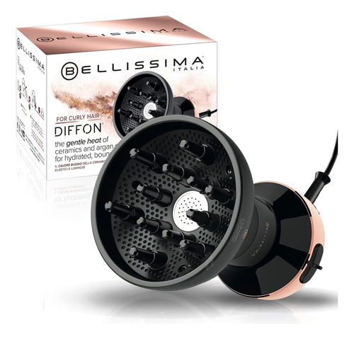 Bellissima Df1 5000 - Difusor Y Secador De Pelo Para Cabello