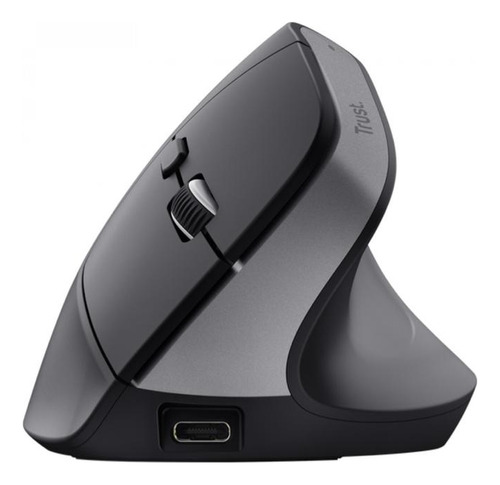 Mouse Ergo Bayo+ Negro Inalámbrico