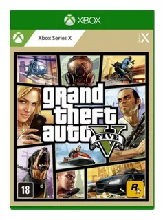 Jogo Grand Theft Auto V Gta 5 Xbox Series X Midia Fisica