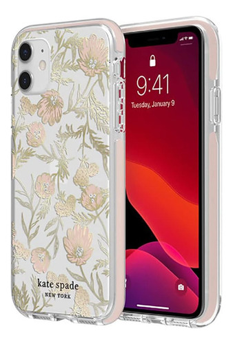 Funda Para iPhone 11 - Kate Spade Beige/flores