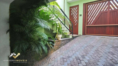 Imagem 5 de 19 de Sobrado Com 3 Dormitórios À Venda, 231 M² Por R$ 700.000 - Jardim Las Vegas - Santo André/sp - So1154