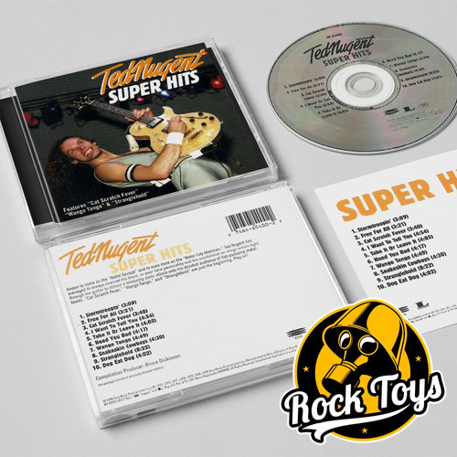 Ted Nugent - Super Hits 1998 Cd Vers. Usa (Reacondicionado)