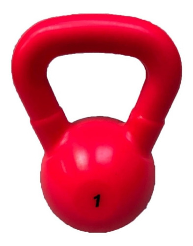 Pesas Rusas Kettlebell Plastica 1 Kg Economica