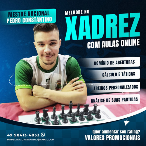 Aulas De Xadrez Com Mestre Nacional