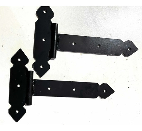 Imagen 2 de 6 de Bisagras Alcayata Para Portón En T 10x8 Pulgadas / Irmisb