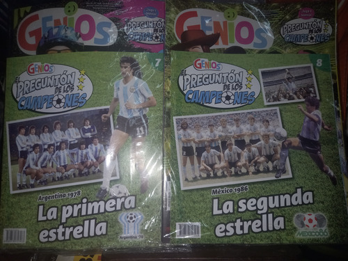 Pregunton De Los Campeones, Genios X 9 Revistas, Del 1 Al 9