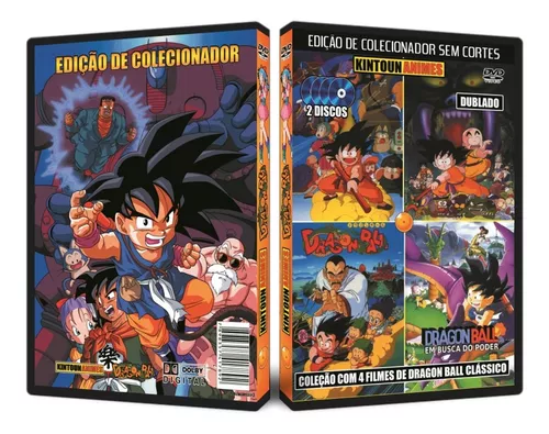 Edição de colecionador do Blu-Ray e DVD do filme Dragon Ball Super