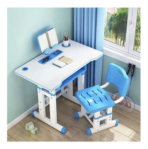 Juego De Escritorio Y Silla Para Niños Ajustable