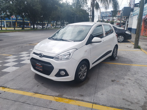 Imagen 1 de 15 de Hyundai Grand I10 Hb Gls 2015 Blanco